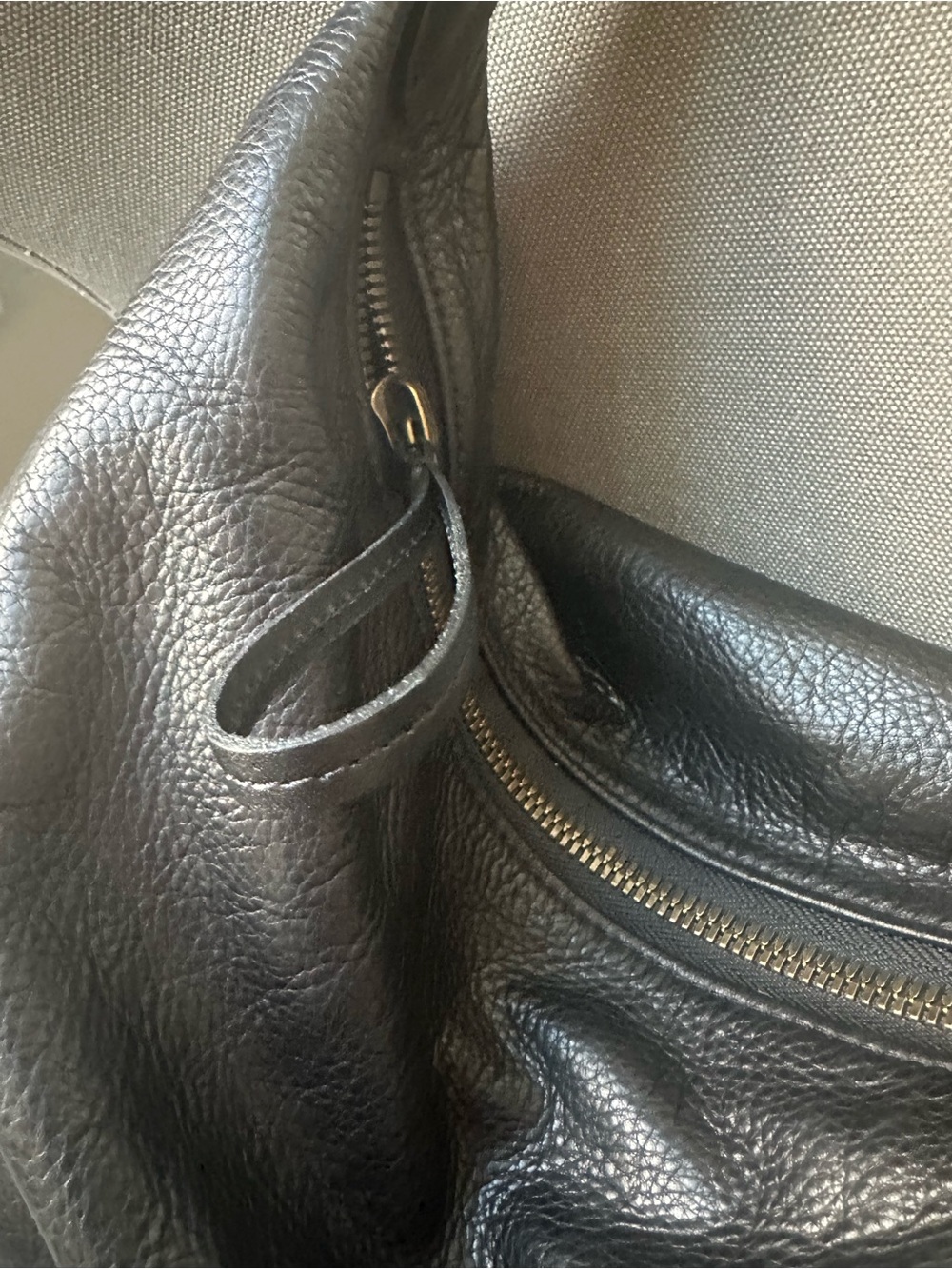 Maurice Hobo - Heritage "Broken-In" Leather Black Parker and thatch - Picture 4 of 13